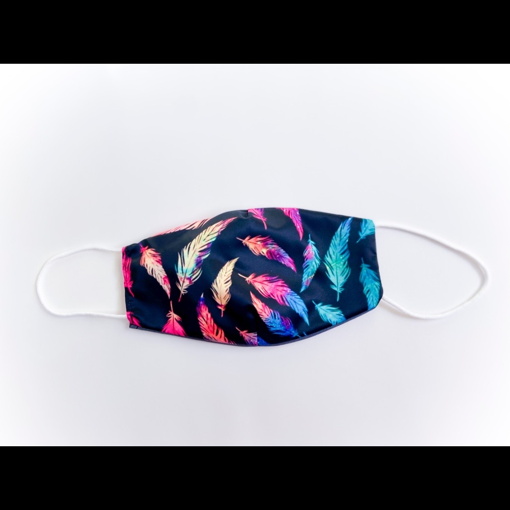 Feathers Face Mask Washable And Reusable